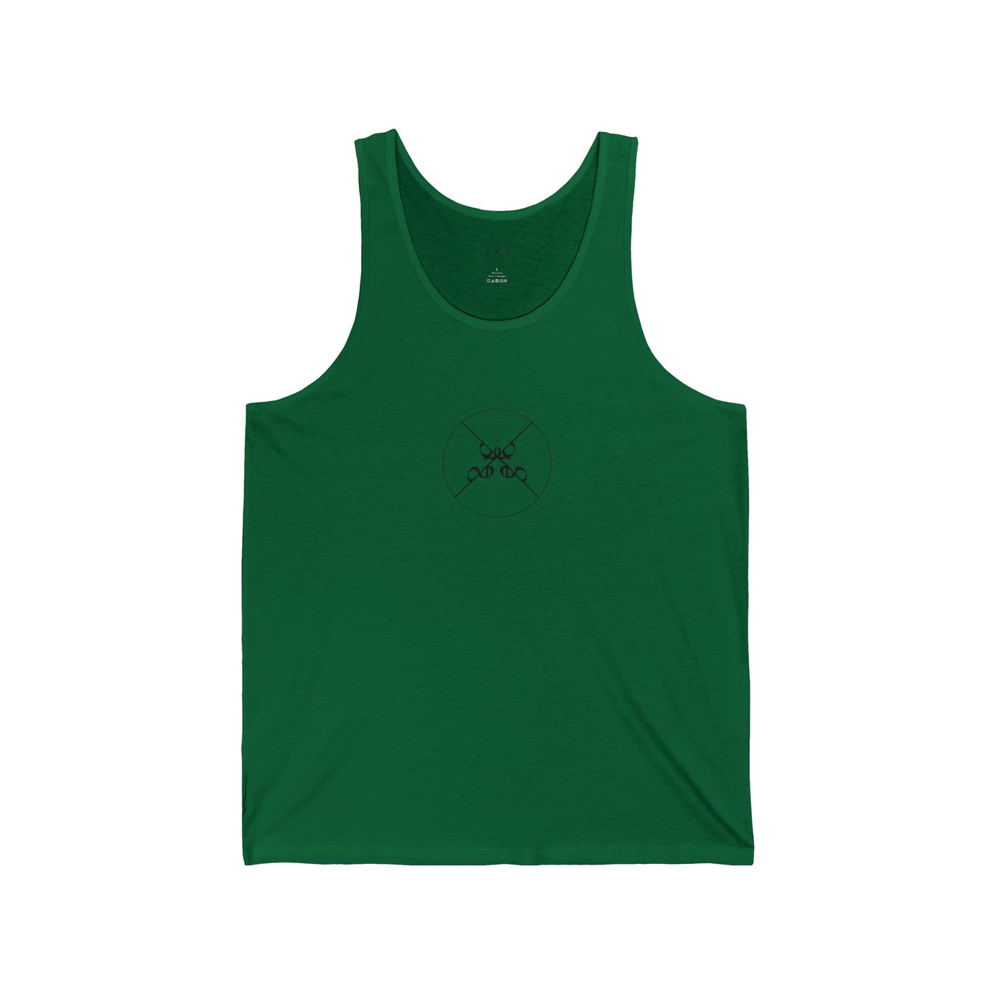 Ellipses Black Logo Tank