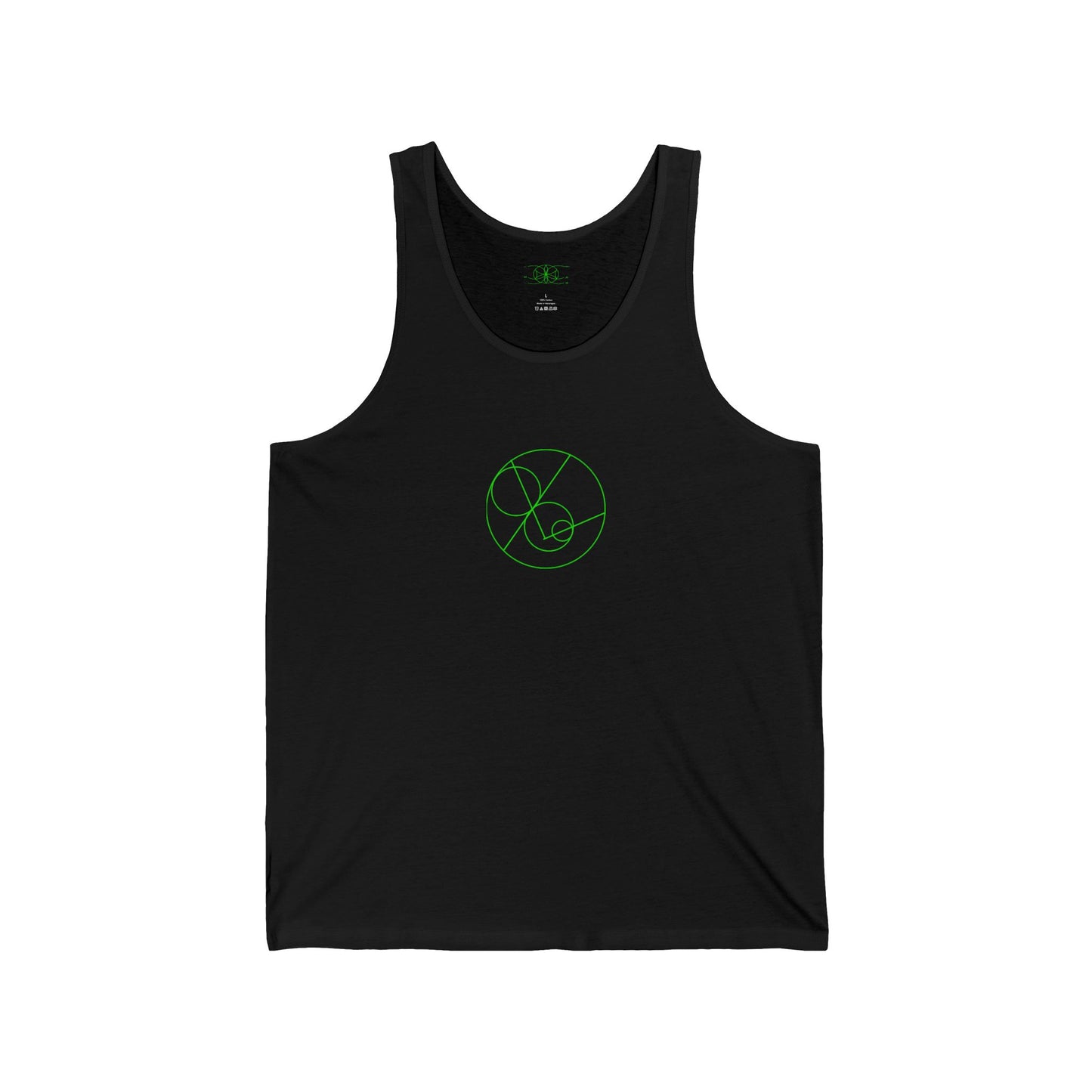 Ex. Lluxry Mercy Green Logo Tank