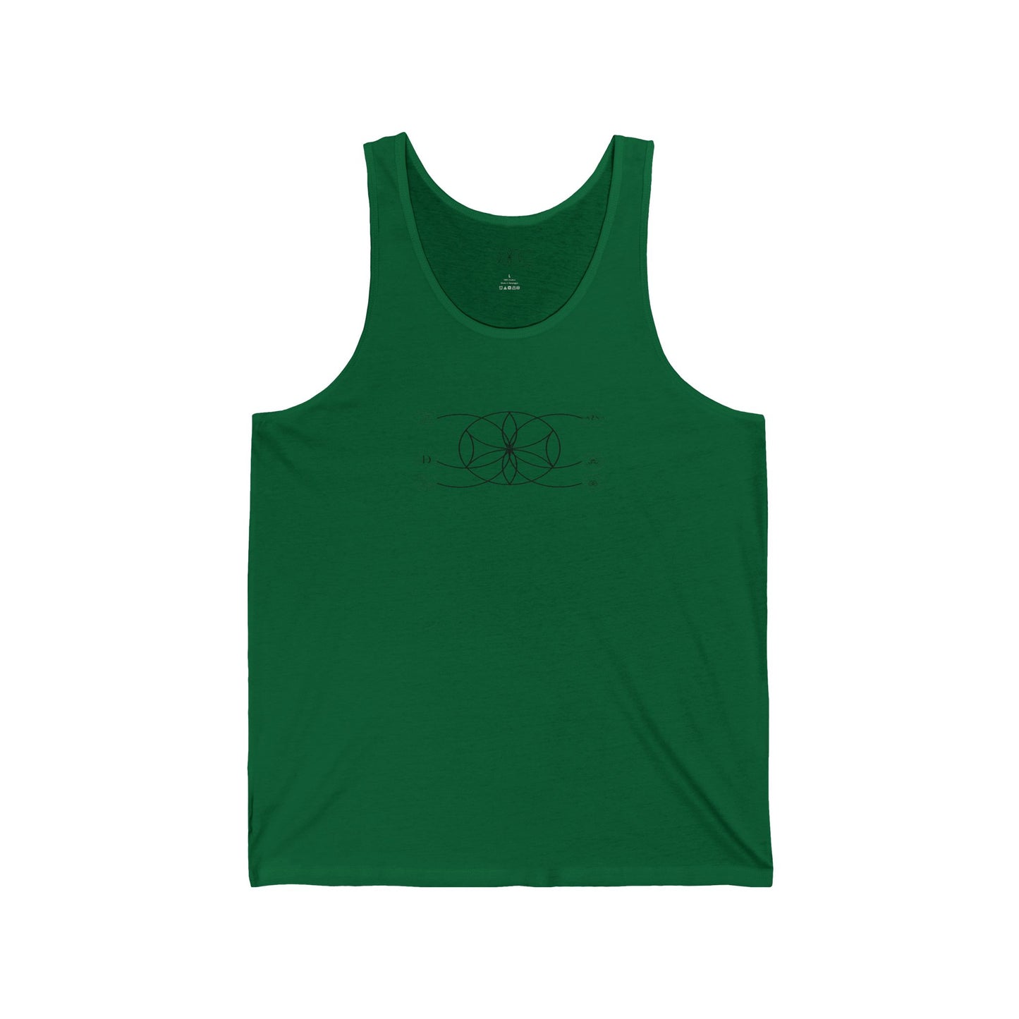 6 Disciples Logo Black Tank