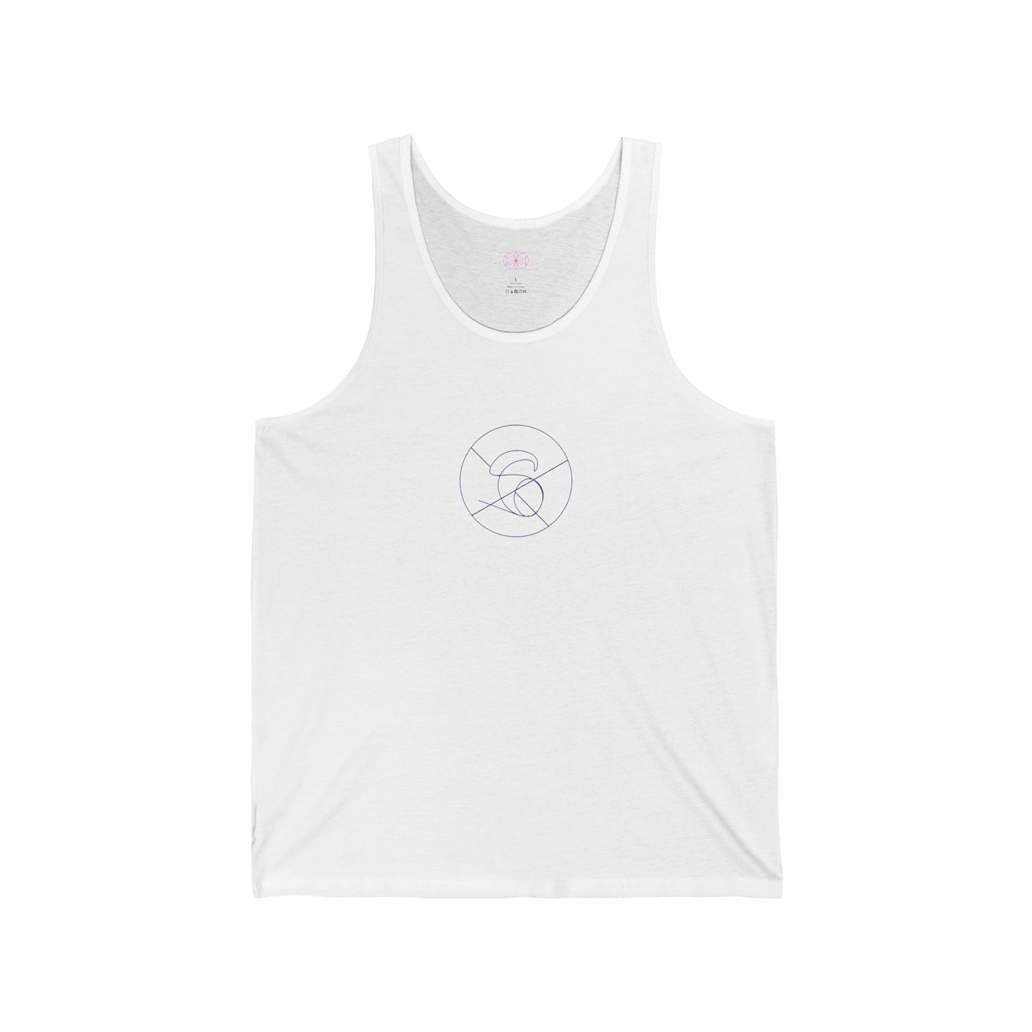 6sinn Violet Indigo Logo Tank