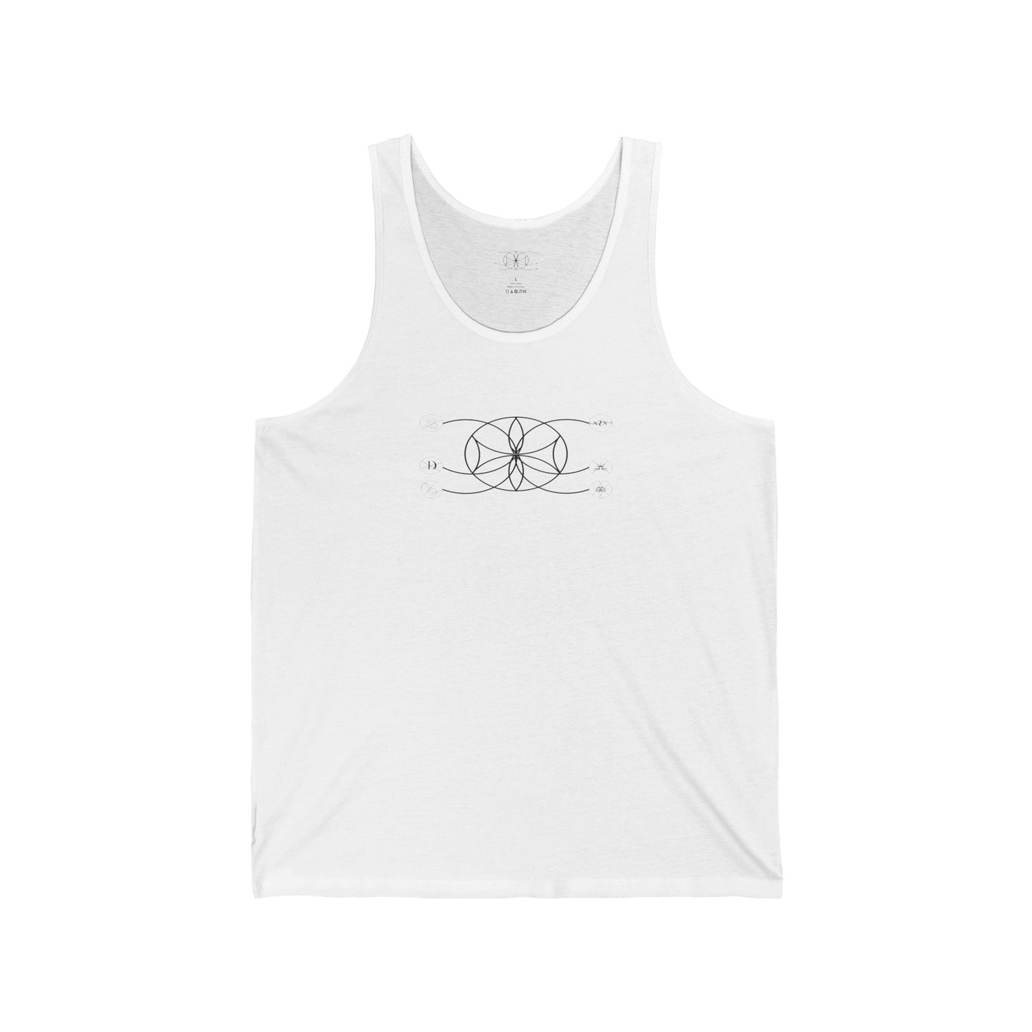 6 Disciples Logo Black Tank