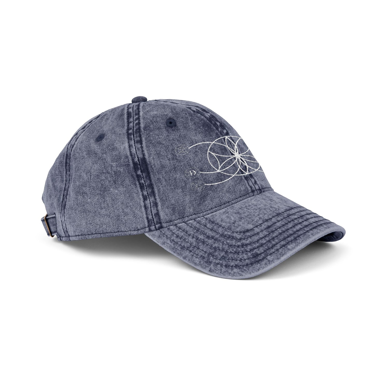 6Disciples White Sigil Vintage Embroidered Cap