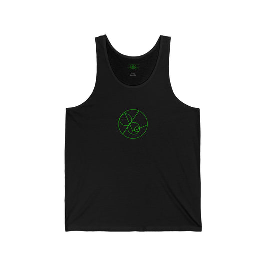 Ex. Lluxry Mercy Green Logo Tank