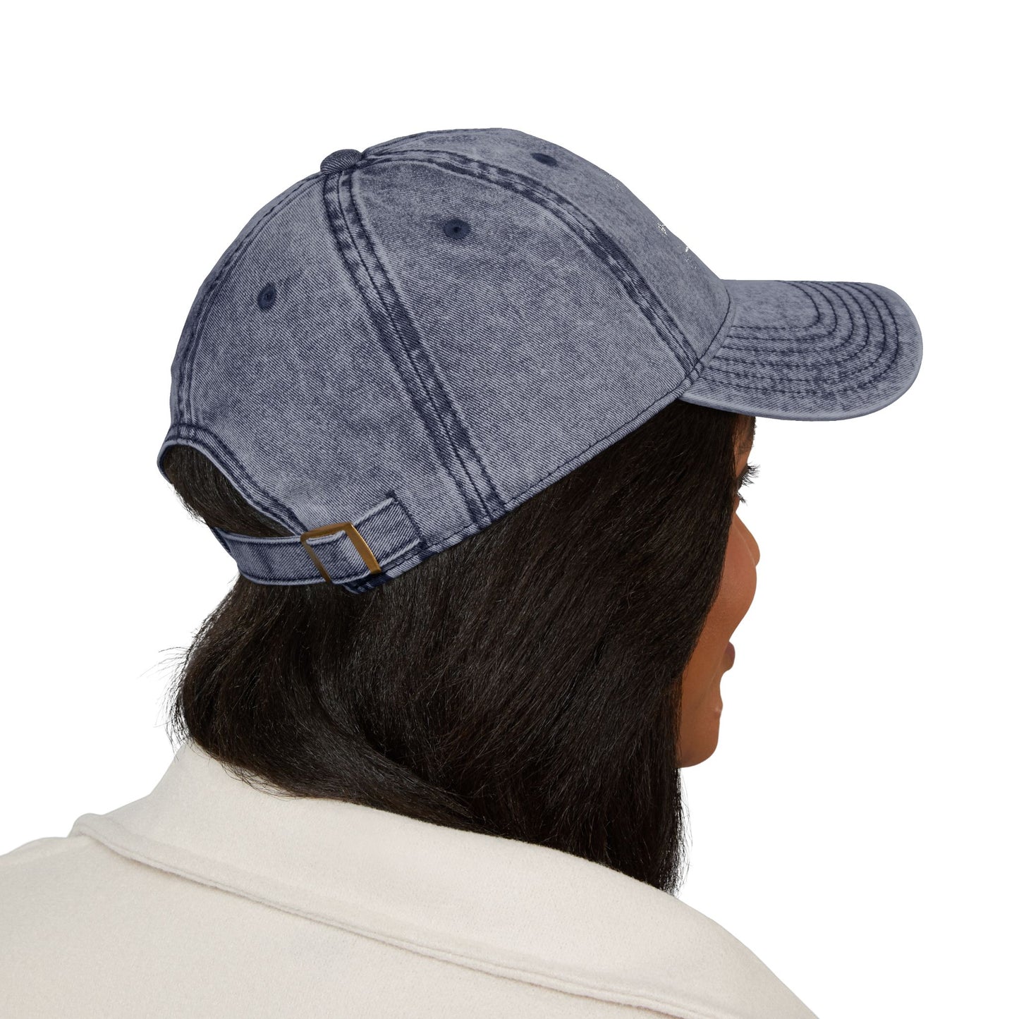 6Disciples White Sigil Vintage Embroidered Cap