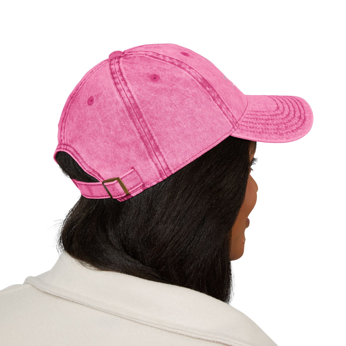 6Disciples White Sigil Vintage Embroidered Cap