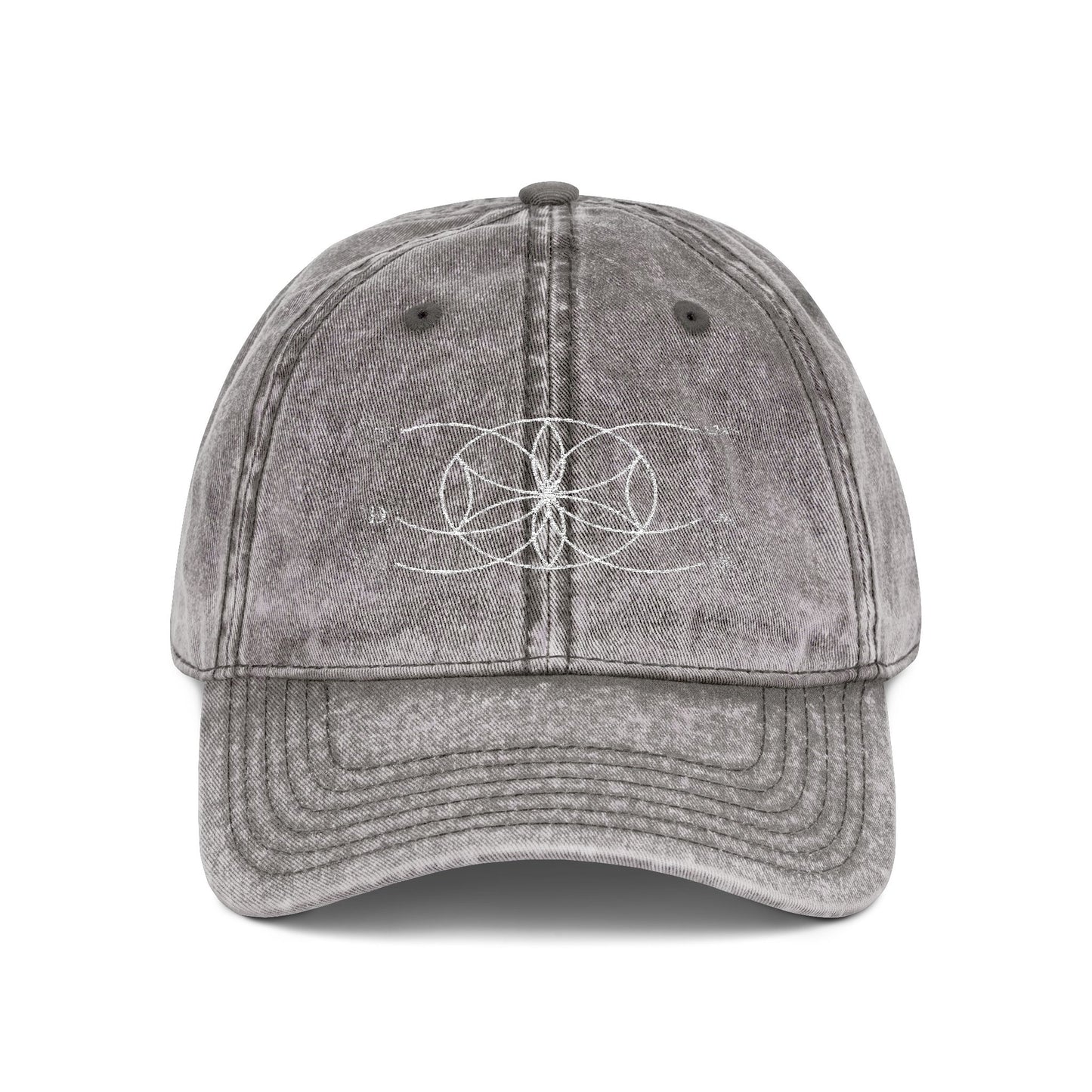 6Disciples White Sigil Vintage Embroidered Cap