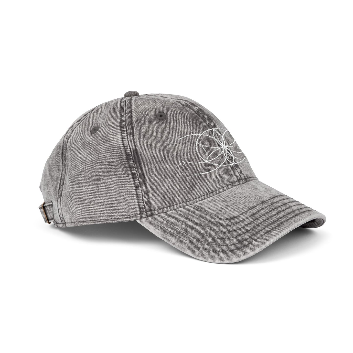 6Disciples White Sigil Vintage Embroidered Cap