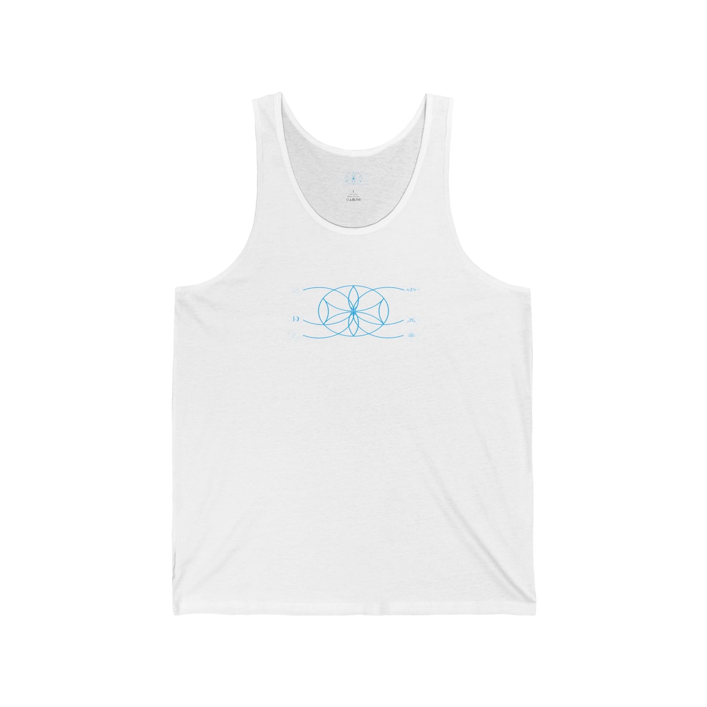 6 Disciples Jove Blue Logo Tank