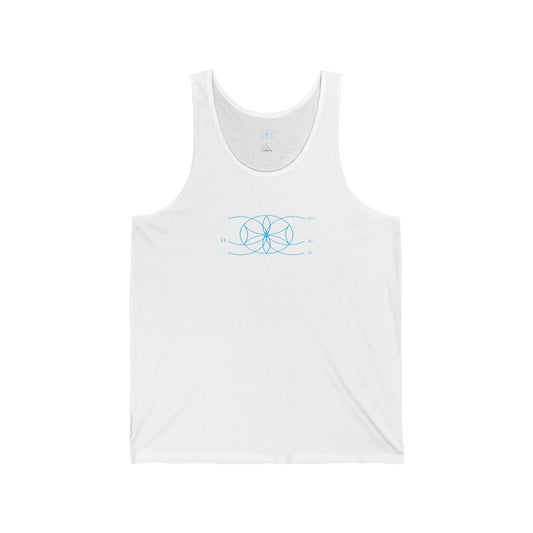 6 Disciples Jove Blue Logo Tank