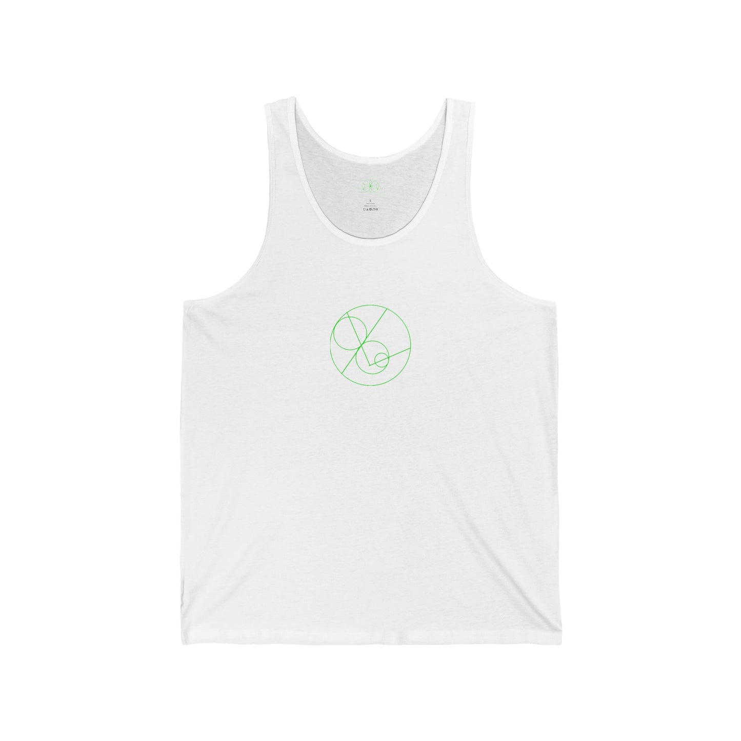 Ex. Lluxry Mercy Green Logo Tank