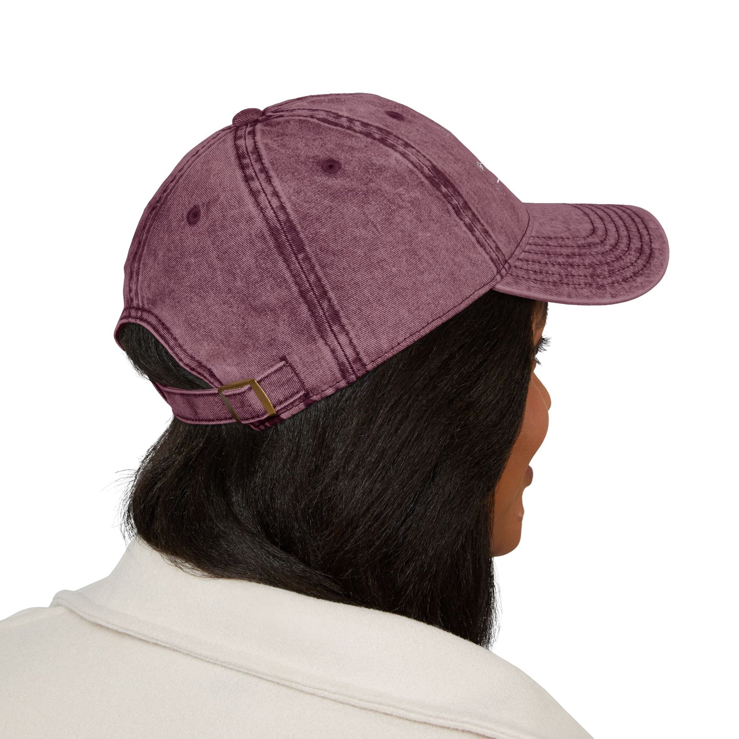 6Disciples White Sigil Vintage Embroidered Cap